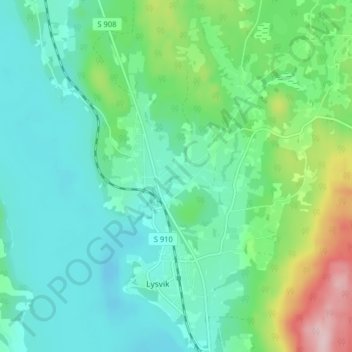 Ransby topographic map, elevation, terrain
