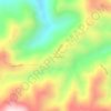 Anope topographic map, elevation, terrain
