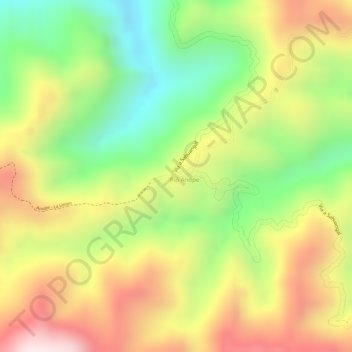 Anope topographic map, elevation, terrain