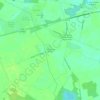 Cool Spring Manor topographic map, elevation, terrain