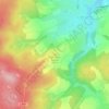 Schönauer Küppel topographic map, elevation, terrain