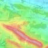 Körteberg topographic map, elevation, terrain