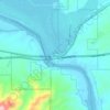 Topock topographic map, elevation, terrain