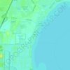 Anchor Bay Shores topographic map, elevation, terrain