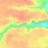 Buzduc topographic map, elevation, terrain