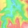 Onzillon topographic map, elevation, terrain