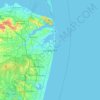 Long Branch topographic map, elevation, terrain