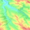 A Enciau topographic map, elevation, terrain