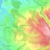 Headley Down topographic map, elevation, terrain