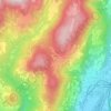 Lisone topographic map, elevation, terrain