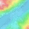 Sils im Engadin topographic map, elevation, terrain