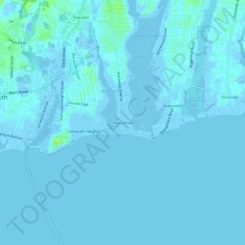 Mara Vista topographic map, elevation, terrain