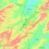 Liping topographic map, elevation, terrain