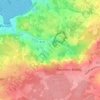 Mez An Ney topographic map, elevation, terrain