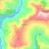 Kalimpong topographic map, elevation, terrain