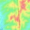 Moniya topographic map, elevation, terrain