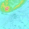 Guigang topographic map, elevation, terrain