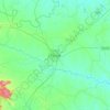 Purulia topographic map, elevation, terrain