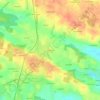 Kerlegano topographic map, elevation, terrain
