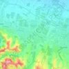 Spezzano topographic map, elevation, terrain