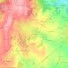 Le Mas Vergnez topographic map, elevation, terrain