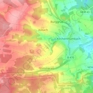 Görglas topographic map, elevation, terrain