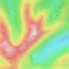 Grisedale Pike topographic map, elevation, terrain