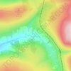 Lea Yeat topographic map, elevation, terrain