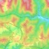 Monte Agri topographic map, elevation, terrain