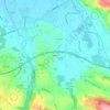 Chanaix topographic map, elevation, terrain
