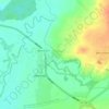 Якимовский выселок topographic map, elevation, terrain