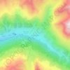 Melag topographic map, elevation, terrain