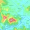 Vantem topographic map, elevation, terrain