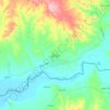 Segrdkan topographic map, elevation, terrain