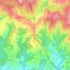 Nutley topographic map, elevation, terrain