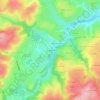 Le Puy Bernard topographic map, elevation, terrain
