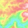 Qaaqaait El Jisr topographic map, elevation, terrain