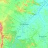Shivamogga topographic map, elevation, terrain