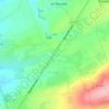 La Bistière topographic map, elevation, terrain