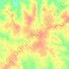 Grays Corner topographic map, elevation, terrain