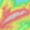 大月山 topographic map, elevation, terrain