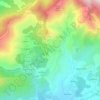 Carcopino topographic map, elevation, terrain