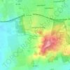 Langdon Hills topographic map, elevation, terrain