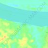 Beiruth topographic map, elevation, terrain
