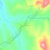 Kiwanja Ndege topographic map, elevation, terrain