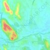 Midellamulahena topographic map, elevation, terrain
