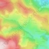 Provenchère topographic map, elevation, terrain