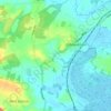 Watersfield topographic map, elevation, terrain