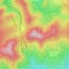 Monte Citerna topographic map, elevation, terrain