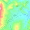 Sukajaya topographic map, elevation, terrain